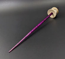 Load image into Gallery viewer, Teacup spindle in holly and hand dyed curly maple