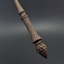 Load image into Gallery viewer, Wand spindle in walnut