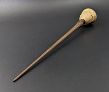 Load image into Gallery viewer, Bell support spindle in elm burl and walnut