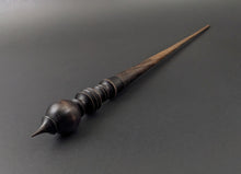 Load image into Gallery viewer, Wand spindle in ebonized walnut