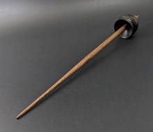 Load image into Gallery viewer, Cauldron spindle in African blackwood and walnut