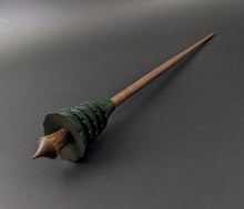 Load image into Gallery viewer, Pine tree spindle in hand dyed walnut and walnut
