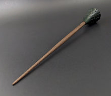Load image into Gallery viewer, Pine tree spindle in hand dyed walnut and walnut