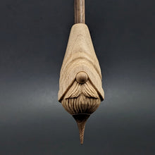 Load image into Gallery viewer, Gnome support spindle in maple and walnut