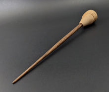 Load image into Gallery viewer, Gnome support spindle in maple and walnut