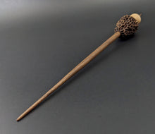 Load image into Gallery viewer, Morel mushroom support spindle in maple and walnut