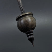Load image into Gallery viewer, Cauldron spindle in bog oak and ebonized walnut