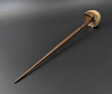 Load image into Gallery viewer, Tibetan style spindle in spalted maple and walnut