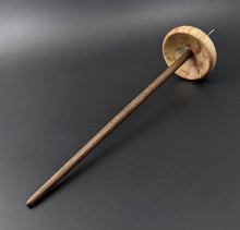 Load image into Gallery viewer, Drop spindle in flame box elder and walnut
