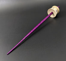 Load image into Gallery viewer, Teacup spindle in holly and hand dyed curly maple