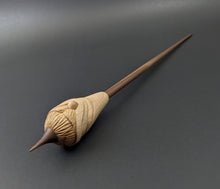 Load image into Gallery viewer, Gnome support spindle in maple and walnut
