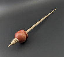 Load image into Gallery viewer, Cauldron spindle in pink ivory and curly maple