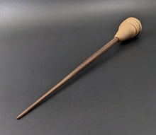 Load image into Gallery viewer, Gnome support spindle in maple and walnut