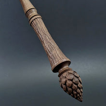 Load image into Gallery viewer, Wand spindle in walnut