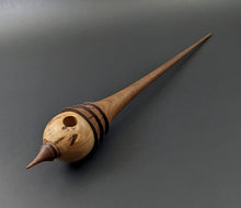 Load image into Gallery viewer, Birdhouse spindle in elm burl and walnut