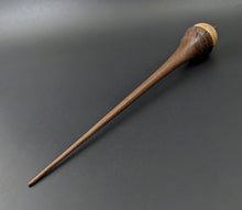Load image into Gallery viewer, Birdhouse spindle in elm burl and walnut