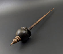 Load image into Gallery viewer, Cauldron spindle in bog oak and walnut