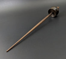 Load image into Gallery viewer, Cauldron spindle in bog oak and walnut