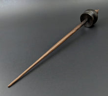 Load image into Gallery viewer, Cauldron spindle in bog oak and walnut