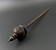 Load image into Gallery viewer, Cauldron spindle in ebonized walnut