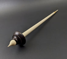 Load image into Gallery viewer, Candle support spindle in African blackwood and holly