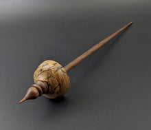 Load image into Gallery viewer, Tibetan style spindle in spalted maple and walnut