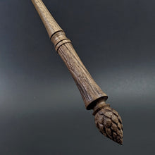 Load image into Gallery viewer, Wand spindle in walnut