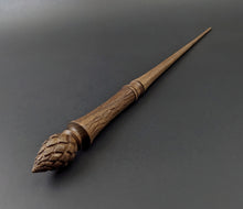 Load image into Gallery viewer, Wand spindle in walnut