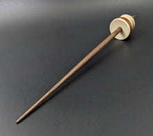 Load image into Gallery viewer, Teacup spindle in holly, amboyna burl, and walnut