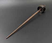 Load image into Gallery viewer, Cauldron spindle in bog oak and walnut