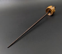 Load image into Gallery viewer, Cauldron spindle in osage orange and ebonized walnut (<font color="red"<b>RESERVED</b></font> for Keri)