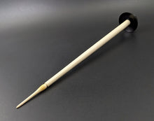 Load image into Gallery viewer, Candle support spindle in African blackwood and holly