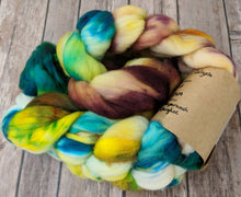 Load image into Gallery viewer, Calypso space dye - superwash targhee sock fiber