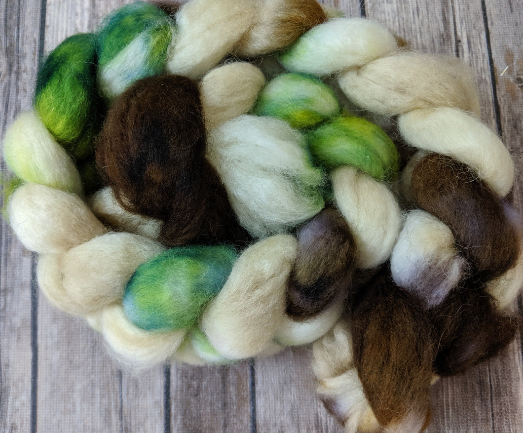 Stout - SW BFL sock fiber