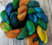 Load image into Gallery viewer, Black River Sunset -mixed merino 4.2 oz braid