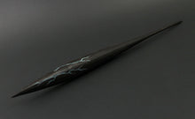 Load image into Gallery viewer, Phang spindle in African blackwood with turquoise inlay