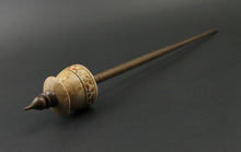 Load image into Gallery viewer, Teacup spindle in birdseye maple and walnut