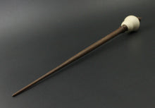 Load image into Gallery viewer, Owl bead spindle in holly and walnut