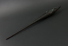 Load image into Gallery viewer, Phang spindle in Indian ebony with turquoise inlay