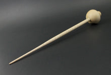 Load image into Gallery viewer, Mushroom support spindle in mappa burl and curly maple