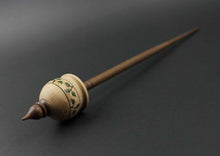 Load image into Gallery viewer, Cauldron spindle in birdseye maple and walnut