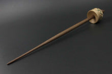 Load image into Gallery viewer, Cauldron spindle in birdseye maple and walnut