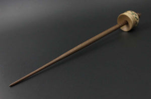 Cauldron spindle in birdseye maple and walnut