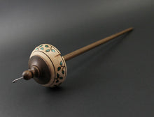 Load image into Gallery viewer, Drop spindle in curly maple and walnut