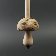 Load image into Gallery viewer, Mushroom support spindle in mappa burl and maple
