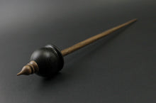 Load image into Gallery viewer, Cauldron spindle in bog oak and walnut