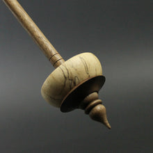 Load image into Gallery viewer, Tibetan style spindle in walnut and spalted tamarind