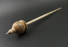 Load image into Gallery viewer, Cauldron spindle in birdseye maple and curly maple