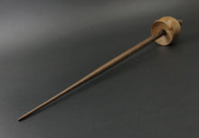 Load image into Gallery viewer, Cauldron spindle in maple burl and walnut