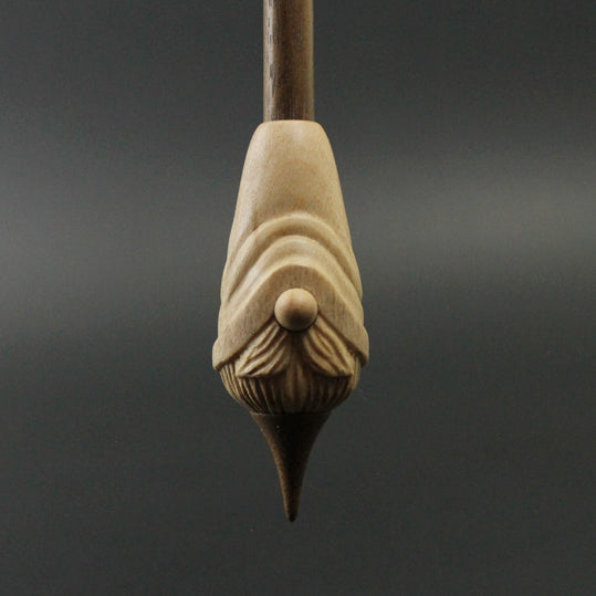 Gnome support spindle in maple and walnut (<font color=